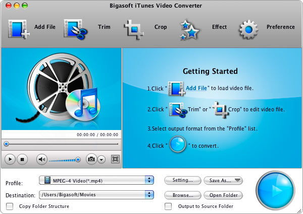 Bigasoft Video Converter For Mac